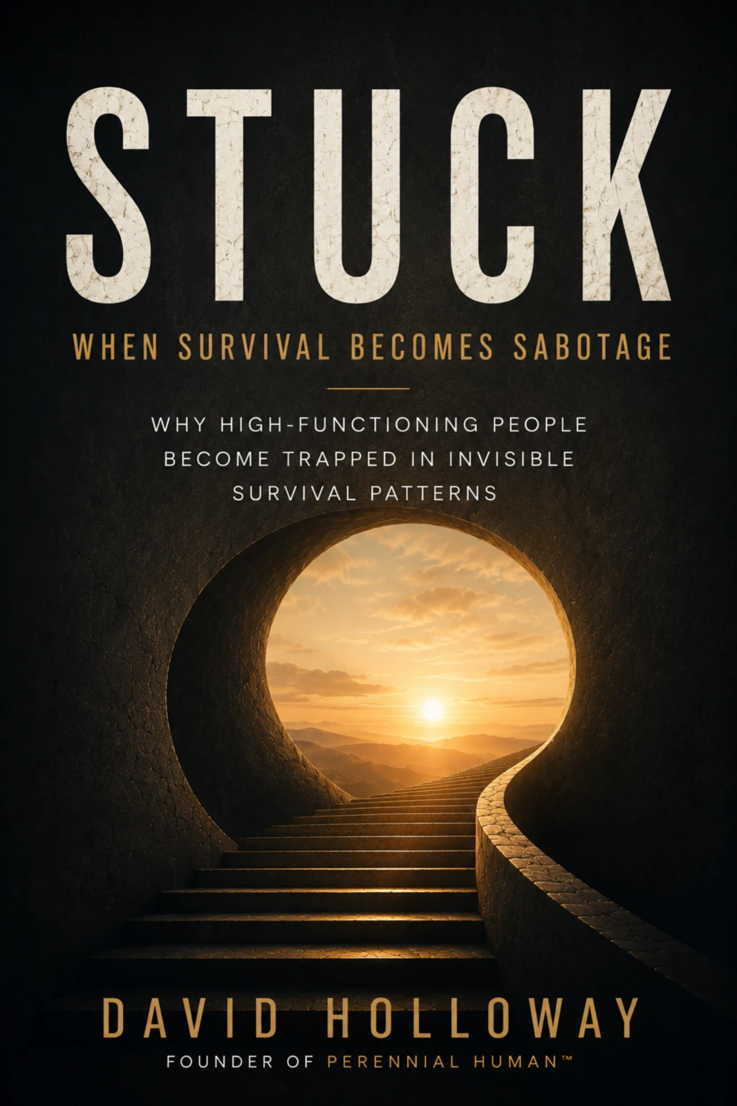 STUCK: When Survival Becomes Sabotage by David Holloway, front cover